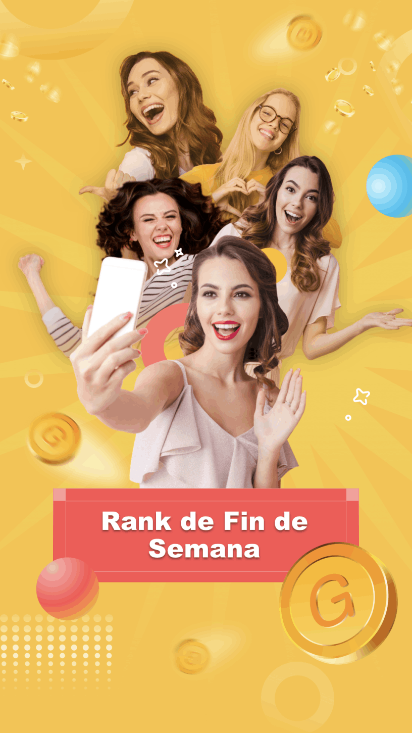 evento Ranking fin de semana - Livu yaar app español oficial